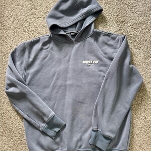 White Fox Boutique hoodie - color ocean blue